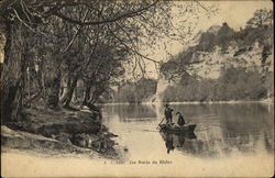 Rhone Riverbank Postcard