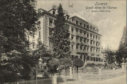 Grand Hôtel de l'Europe Postcard