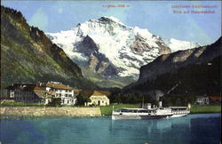 Jungfrau Mountain Postcard