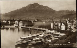 Pilatus Luzern, Switzerland Postcard Postcard