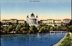 Bern Federal Building Postcard