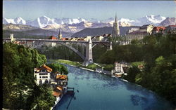 Bern and The Alps Postcard