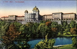 Bern Federal Palace Postcard