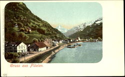 Greetings from Fluelen Postcard