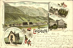 Gruss aus Engelberg Postcard