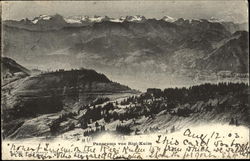 Panorama von Rigi-Kulm Postcard