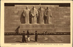 Geneve - Monument International of the Reformation Postcard
