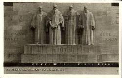 72, Geneve, Monument De La Reformation Postcard