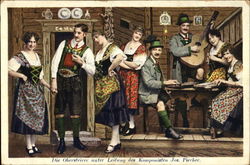 Die Obersteirer unter Leitung des Komponisten Josef Pircher Luzern, Switzerland Postcard Postcard