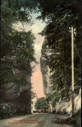 Exterusteten Barchblick Duss aus dem Teutoburger wald Postcard