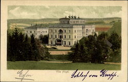 Villa Hügel Essen, Deutschland Germany Postcard Postcard