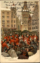 Schefflertanz, Marienplatz Postcard