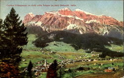 Cortina D'Ampezzo Italy Postcard Postcard