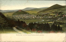 Biedenkopf, von der neuen Schützenhalle gesehen Postcard