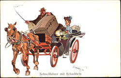 Go Faster with Schachtein Postcard