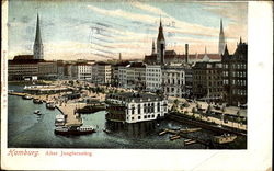 Alter Jungfernstieg Postcard