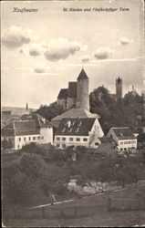 St. Blasein und funfknopfiger Turm Postcard