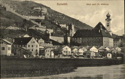 Eichstätt. Blich nach St. Walburg Postcard