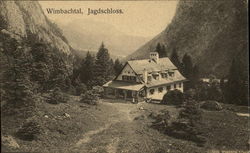 Wimbachtal, Jagdschloss Postcard