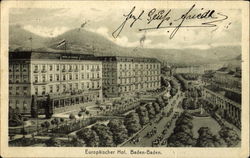 Europaischer Hof, Baden-Baden Postcard