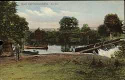 Bad Oeynhausen. Am Stiel Postcard