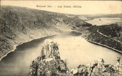 Weisser see Lac Blanc Postcard