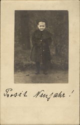 Picture of a boy Postcard