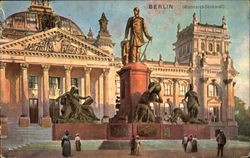 Monument of Bismarck Berlin, Germany Postcard Postcard