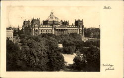 Berlin. Reichstagsgebäude Postcard