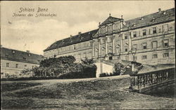 The Courtyard of the Banz Castle Postcard