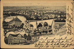 Greetings from Hettingen (Baden) Postcard
