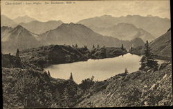 Oberstdorf i. bayr. Allgäu. Der Seealpsee, 1629 m Postcard