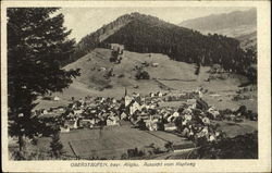 bayr. Allgau. Aussicht vom Kapfweg Postcard