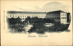 Munich. University Germany Postcard Postcard