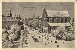 Winter Scene Postcard