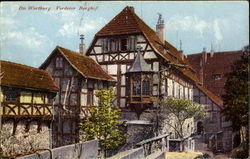 Wartburg Castle. Castle yard Postcard