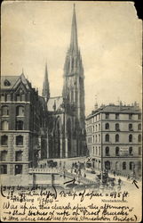 Hamburg. Nikolaikirche Postcard