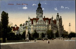 Leipzig. Neues Rathaus Postcard