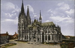 Cologne Cathedral, southern view Postcard