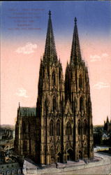 koeln's cathedral Postcard
