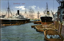 Port of Hamburg Postcard