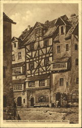 Hans-Sachs Wohnhaus Dusseldorf, Germany Postcard Postcard