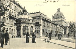 Wiesbaden. Kochbrunnen Postcard