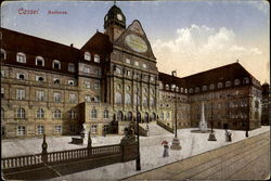 Kassel. City hall Postcard