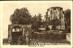 Ruins of Church Postcard