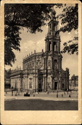 Dresden Cathedral (Hofkirche) Postcard