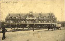 Bahnhof Postcard