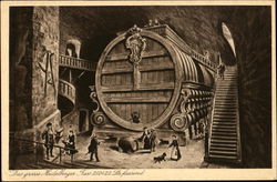 Giant vat of beer Postcard