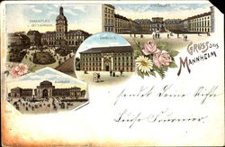 Greetings from Mannheim Postcard