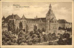 München Kgl. National-Museum Postcard
